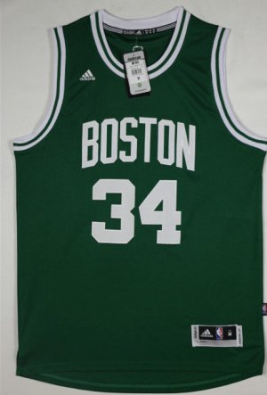 Maillot De Basket Boston Celtics Paul Pierce 34 BOSTON Tissus Sportif Fans Edition Vert